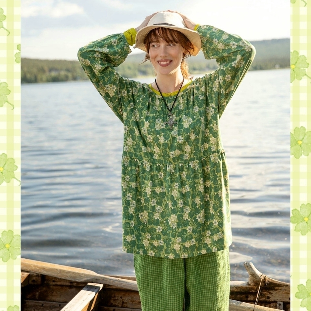 Gudrun Sjoden Floral Tunic Top